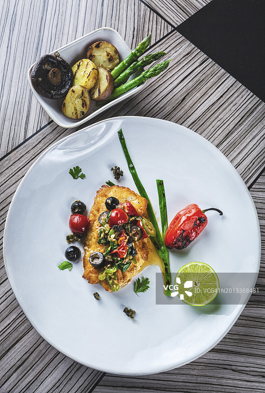 鳕鱼片图片素材