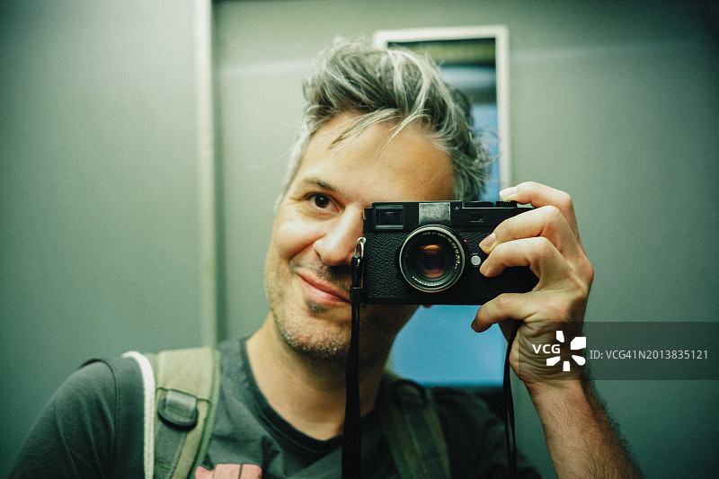 摄影师自拍图片素材