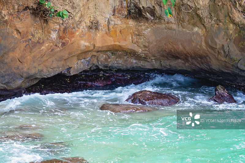 加勒比侵蚀图片素材