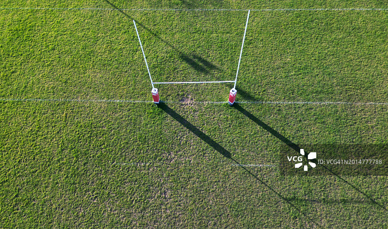 橄榄球球门图片素材