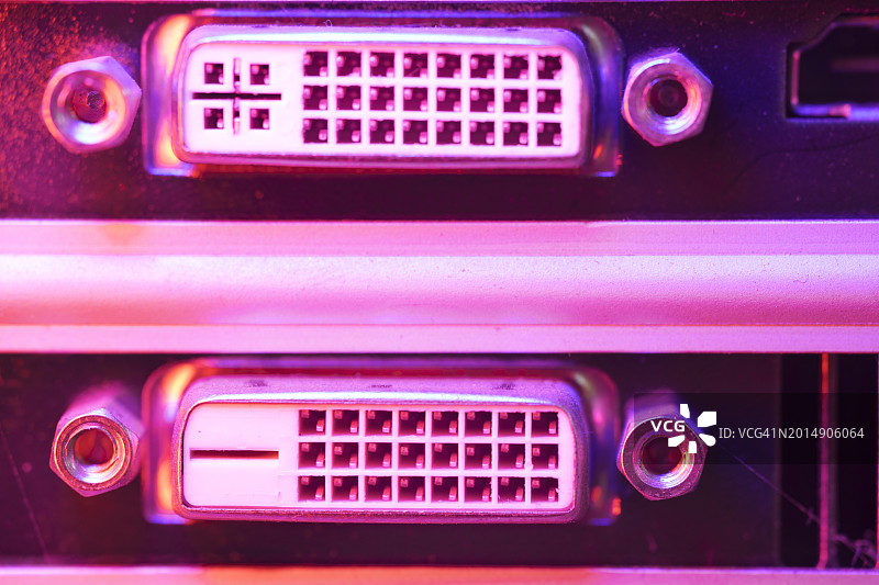 电脑上的连接器图片素材