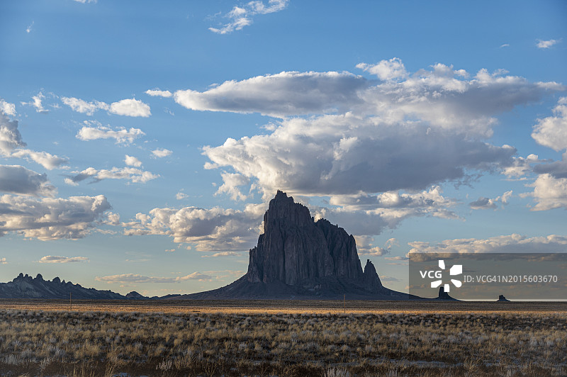 美国新墨西哥州希普罗克沙漠景观云图片素材
