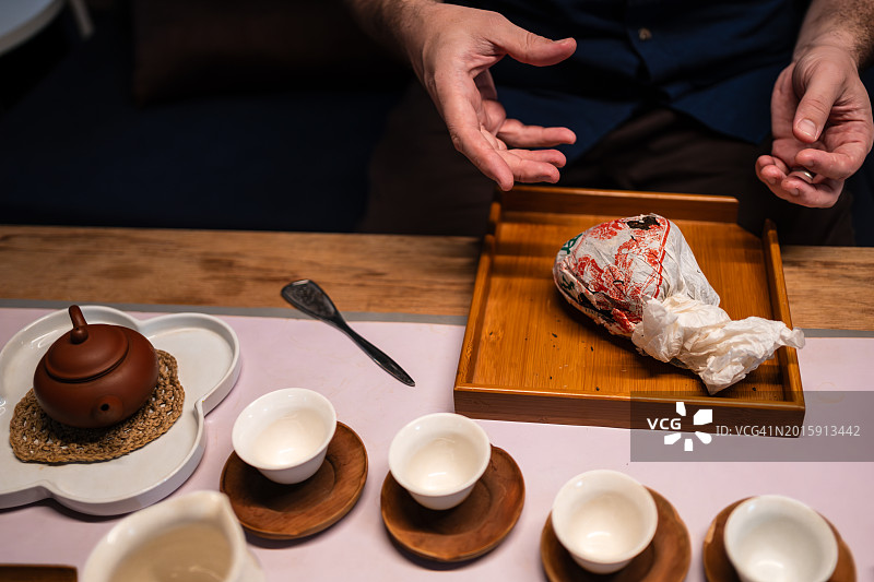 中国台湾的茶道是一种传统习俗图片素材