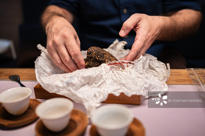 中国台湾茶道体验图片素材