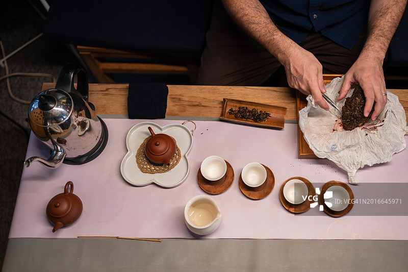 中国台湾茶道：古老的庆典图片素材