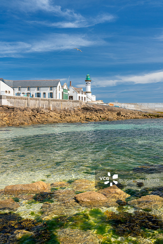 塞纳岛之夏：布列塔尼的加勒比海风情图片素材
