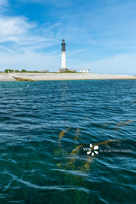 塞纳岛之夏：布列塔尼的加勒比海风情图片素材