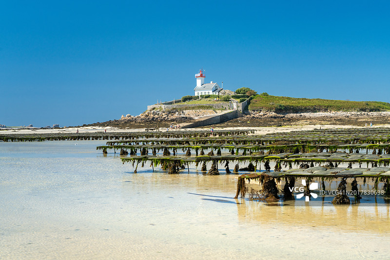 阿贝尔斯地区和欧洲最高的灯塔：维尔京岛图片素材