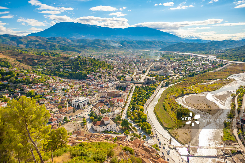 培拉特市阳光明媚的一天图片素材