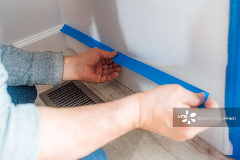 使用美纹纸胶带图片素材