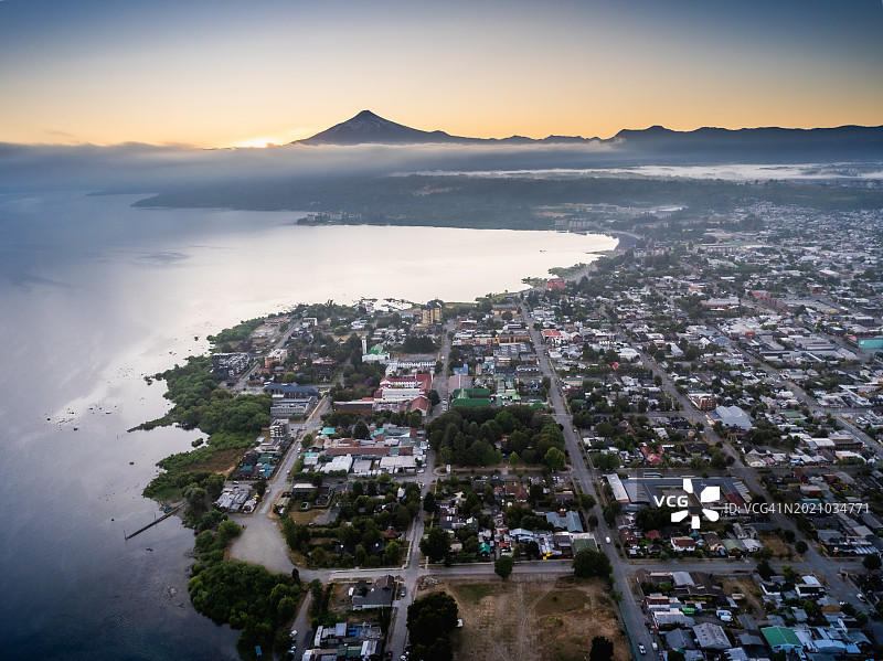 比亚里卡日出景色图片素材