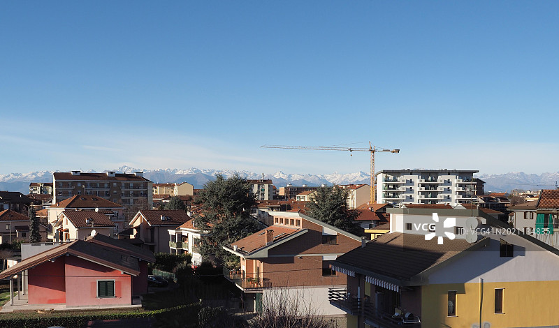 意大利塞蒂莫托里内塞城市天际线景观图片素材