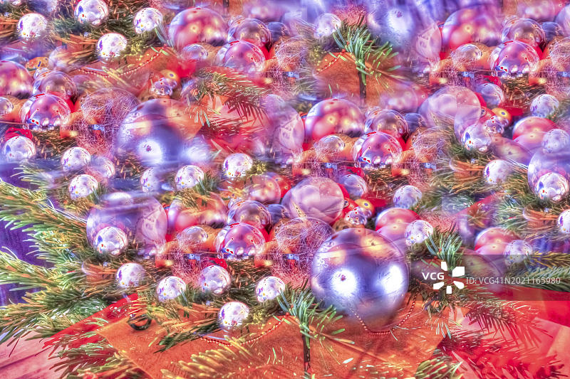 圣诞节主题：圣诞装饰摄影图片素材