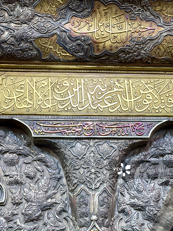 2023年1月1日，伊拉克卡尔巴拉的侯赛因圣陵图片素材