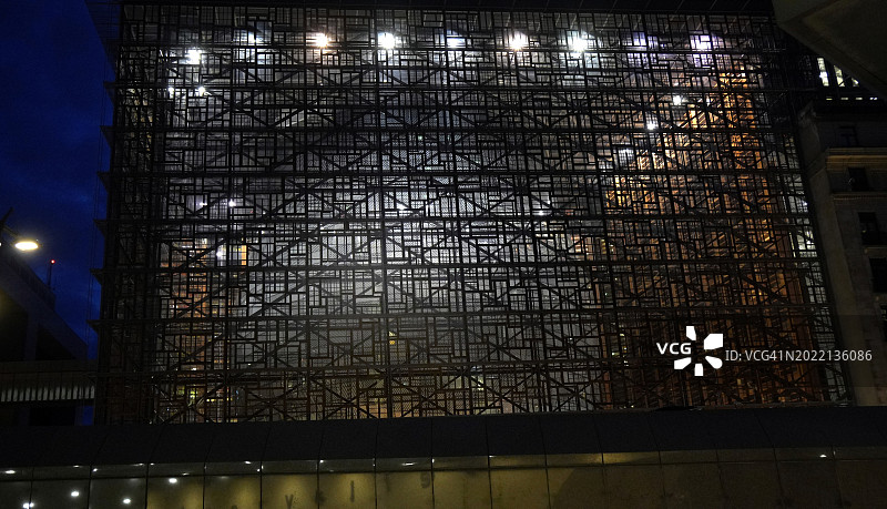 黄昏时的欧洲理事会图片素材