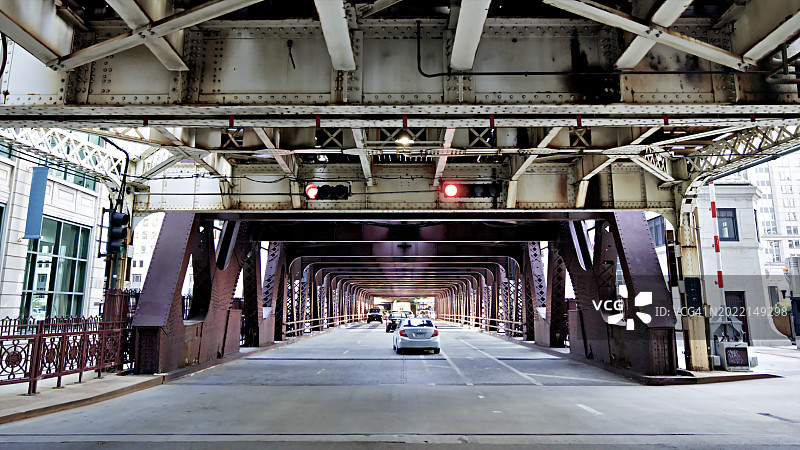 芝加哥环线桥图片素材