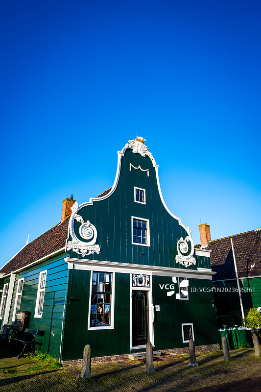 荷兰赞斯塔德赞斯堡的历史建筑群图片素材