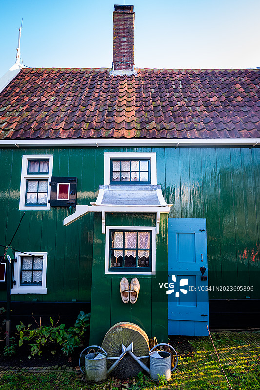 荷兰赞斯塔德赞斯堡的历史建筑群图片素材