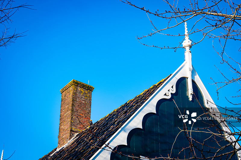荷兰赞斯塔德赞斯堡的历史建筑群图片素材