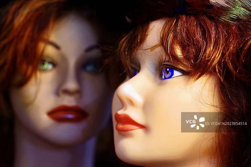 人体模型面部图片素材