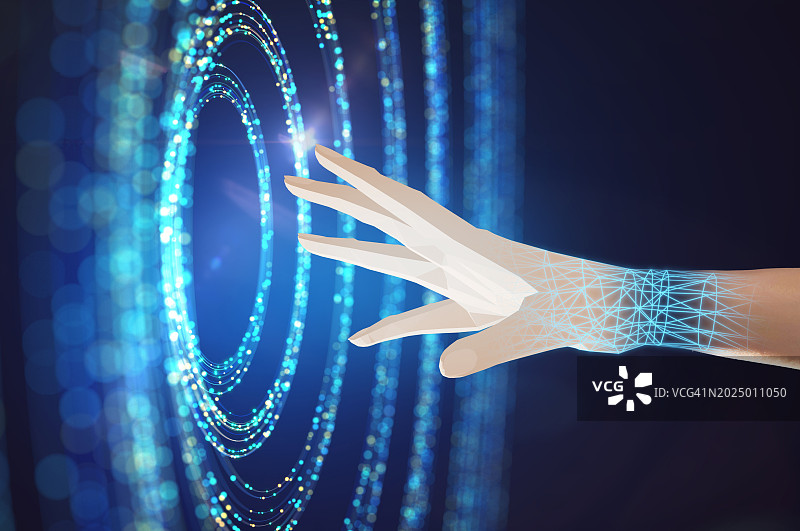 进入元宇宙世界图片素材