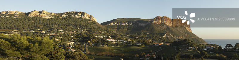 卡普卡奈尔角，卡西斯，罗讷河口省，普罗旺斯，法国，欧洲图片素材