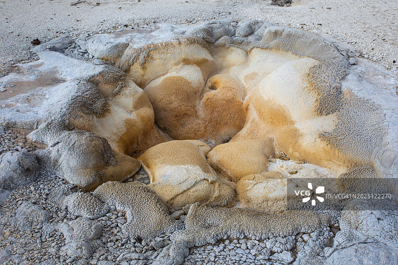 美国黄石国家公园饼干盆地图片素材