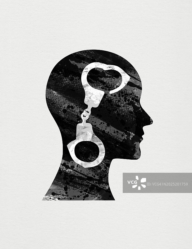 囚犯档案图片素材