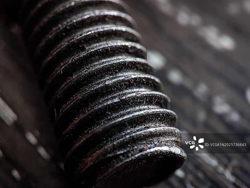 螺栓的微距照片图片素材