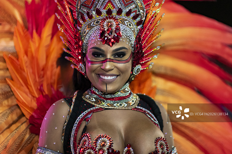 狂欢节之美图片素材