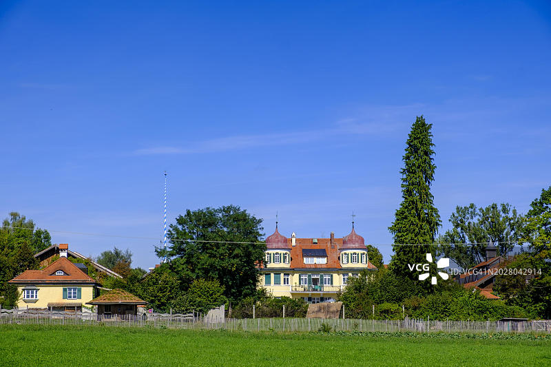 格隆附近的赫尔曼斯多夫工坊,上巴伐利亚,巴伐利亚,德国,欧洲图片素材