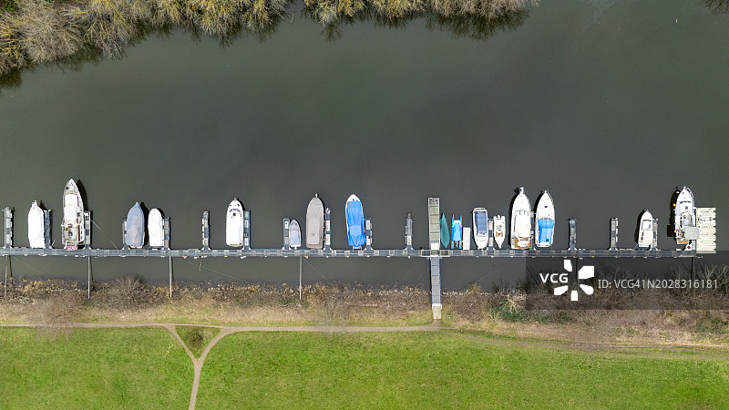 码头，栈桥 - 航拍图片素材