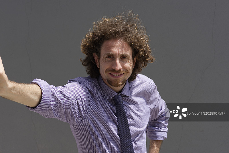 在意大利米兰的男子图片素材