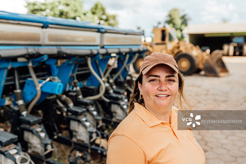 农用机械场图片素材