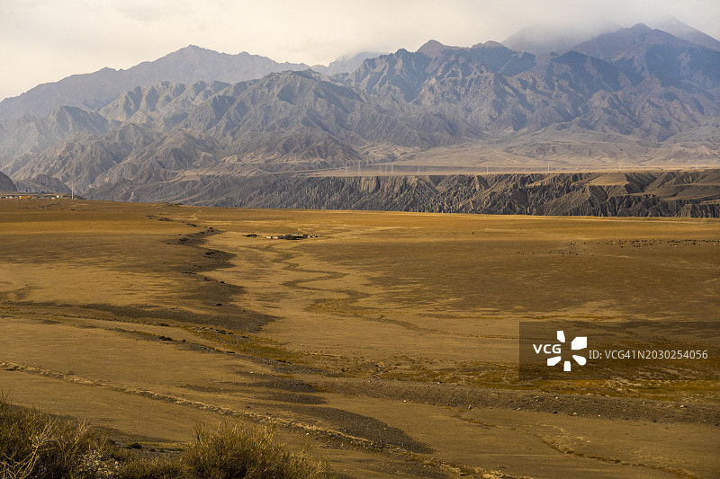 独山子大峡谷图片素材