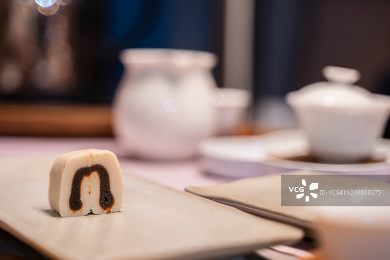 中国台湾茶点：文化与传统图片素材