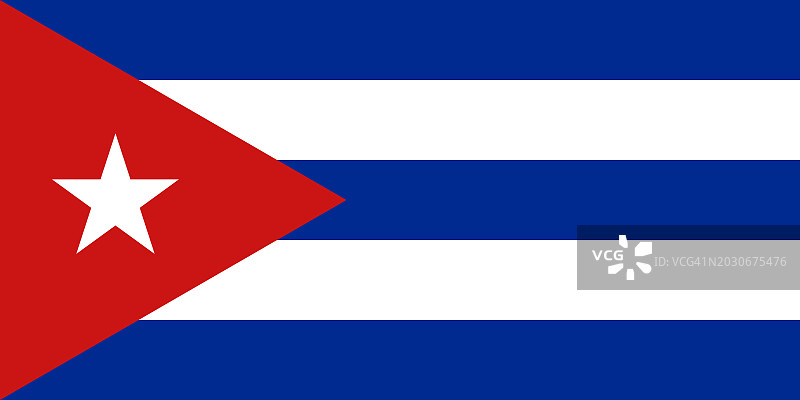 古巴国旗图片素材