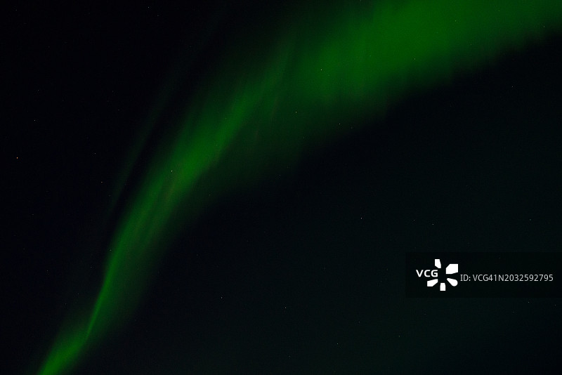 北极光或极光：探索冰岛的著名景观图片素材