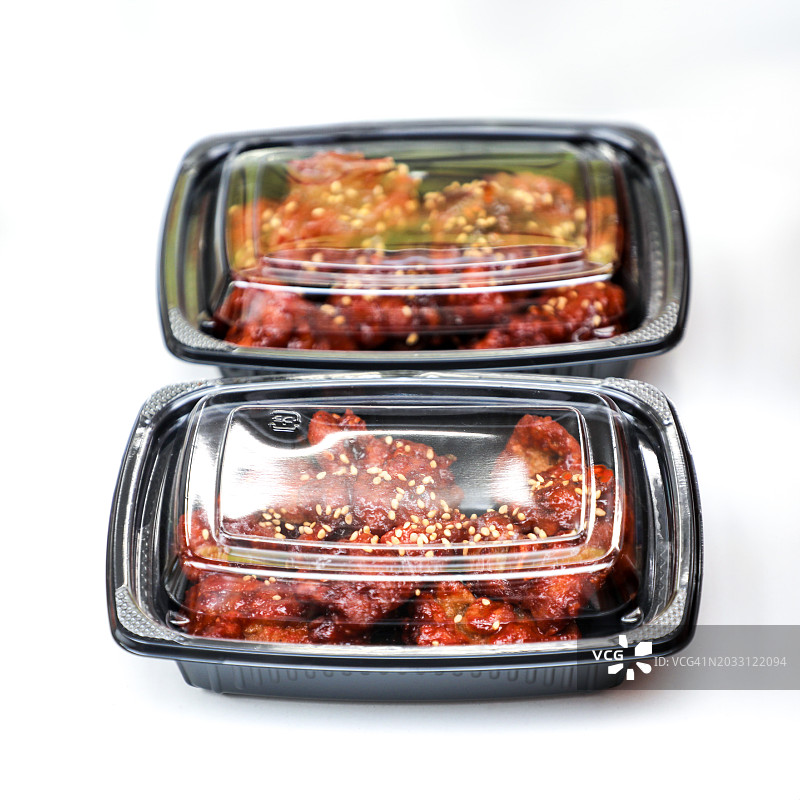 韩式调味炸鸡外卖图片素材