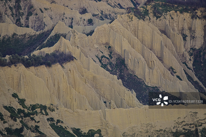 意大利拉齐奥巴尼奥雷焦奇维塔荒地山谷图片素材