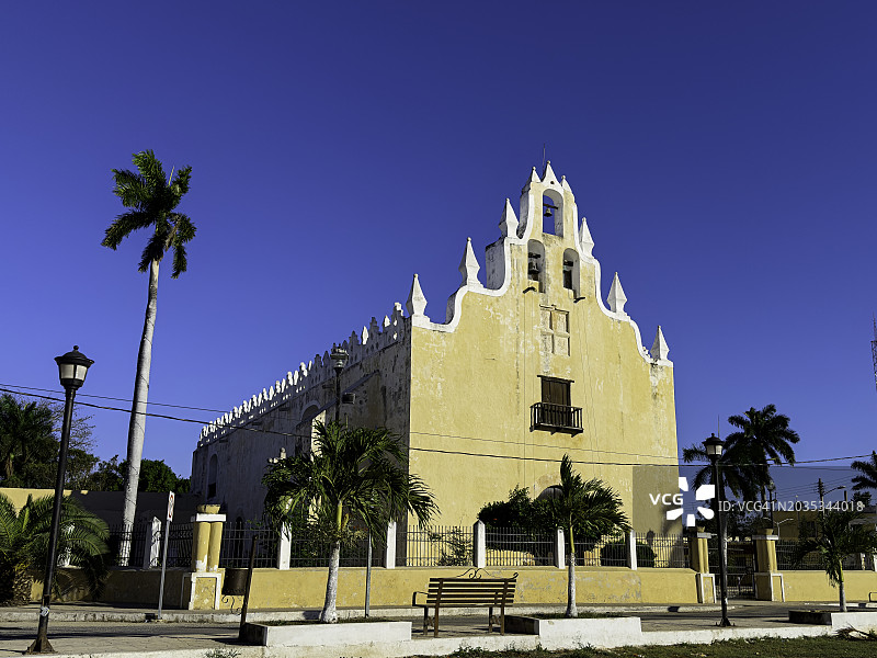 尤卡坦Tekit圣安东尼奥德帕多瓦教堂图片素材