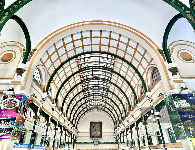 2023年12月越南胡志明市邮局图片素材