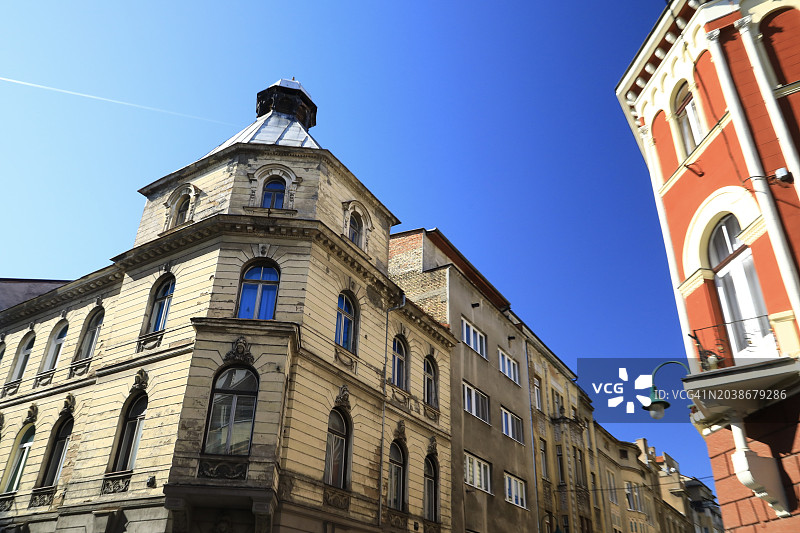 萨拉热窝历史建筑特色图片素材