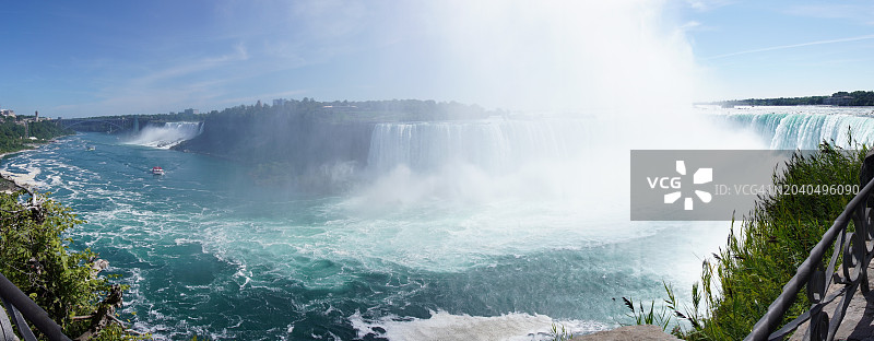 航拍尼亚加拉瀑布图片素材