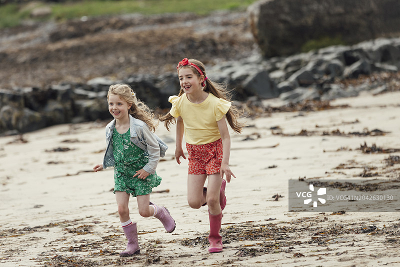 夏日海滩时光图片素材