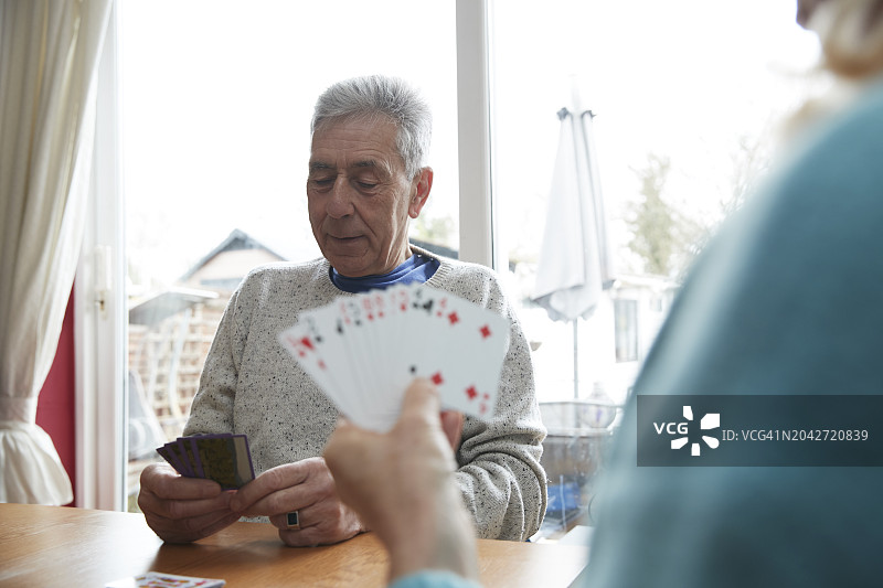 居家老年夫妇图片素材