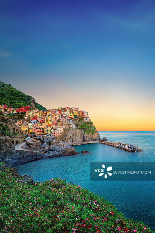 意大利马纳罗拉图片素材