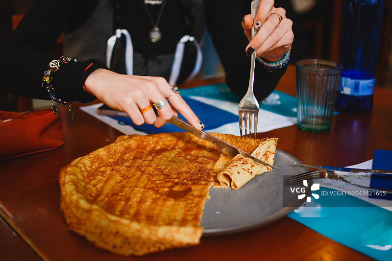 布列塔尼薄烤饼图片素材