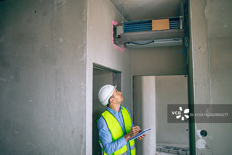 空调维修工程师图片素材