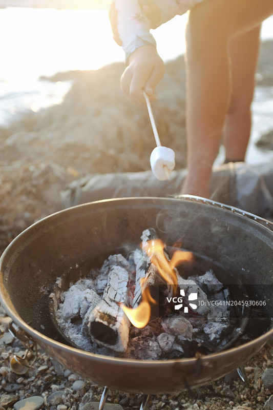 棉花糖和烧烤图片素材